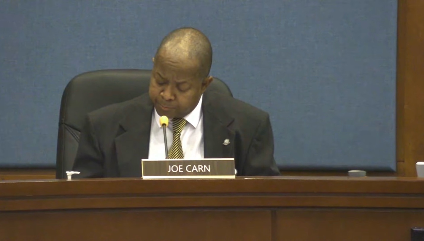 Joe Carn at College Park City Council Meeting